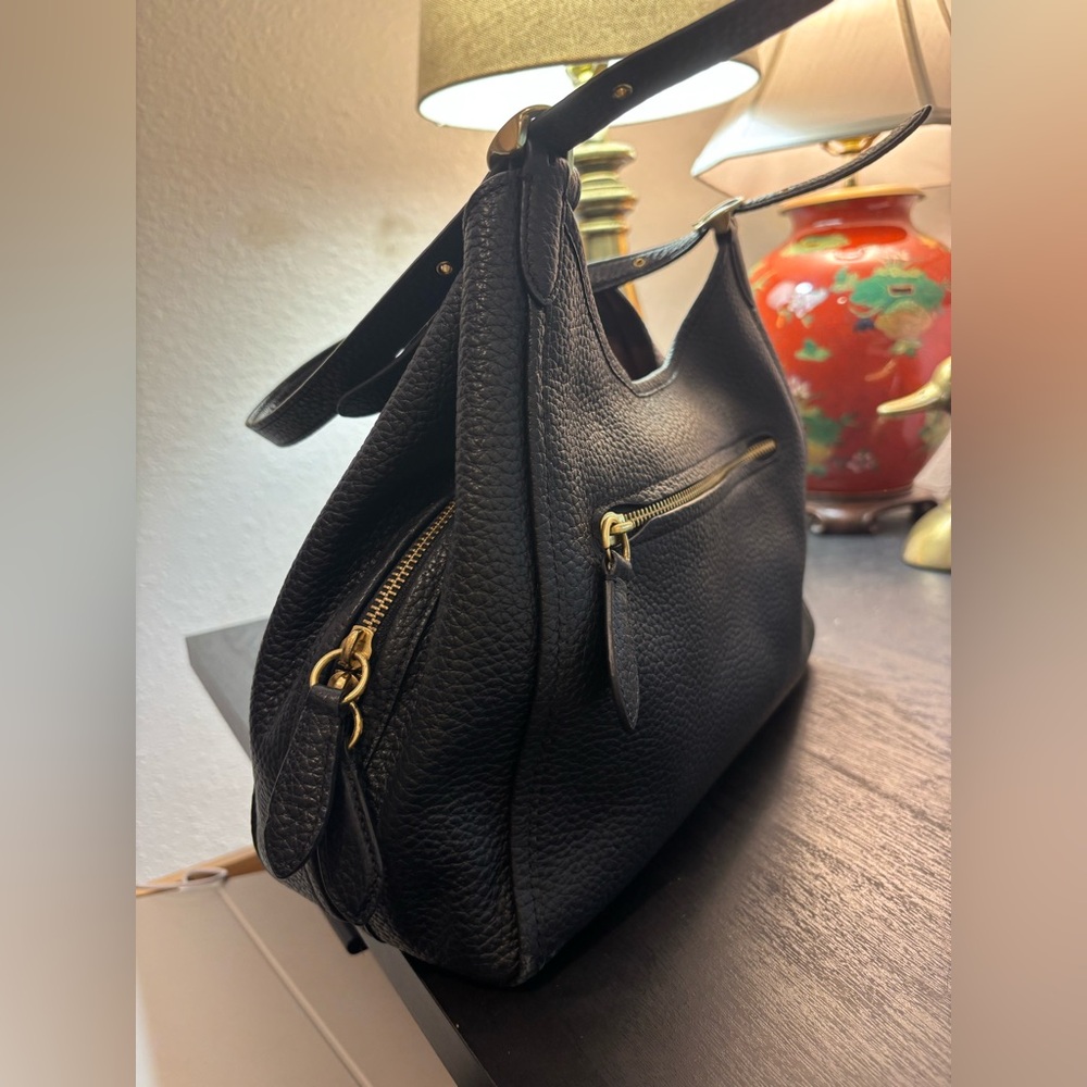 Coach Bella Leather Shoulder Bag - Picture 9 of 16